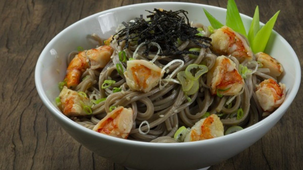 Soba Noodles-9 Brilliant Soba Dishes, Sesame Soba Noodles